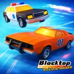 Blacktop police chase
