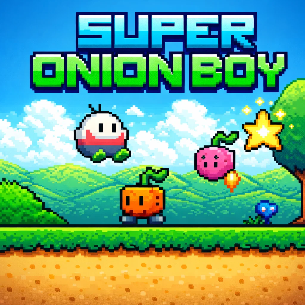 Super Onion Boy — Play Free Retro Platform Adventure